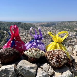 tris di colombe artigianali